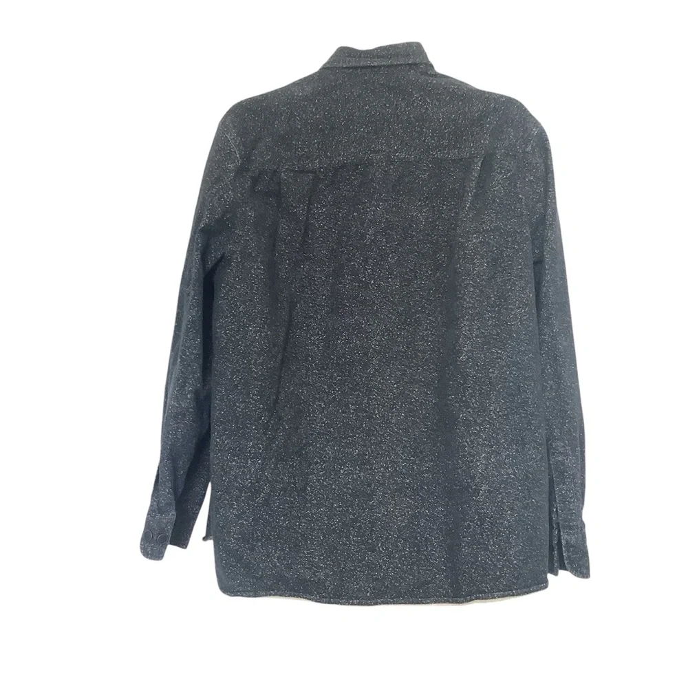 Freedom Foundry Shirt Mens Large Black Pockets Long Sleeve 100% Cotton - Picture 3 of 8